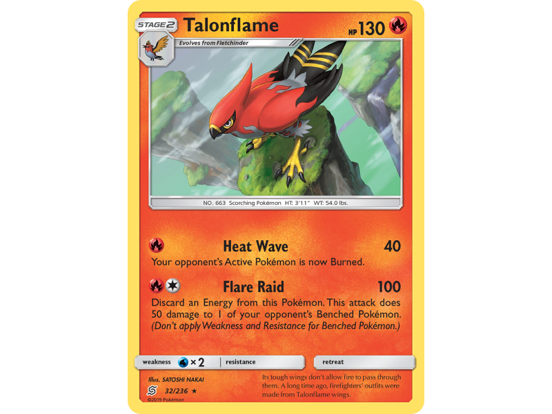Talonflame (Reverse Holo)