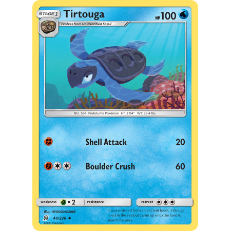 Tirtouga (Reverse Holo)