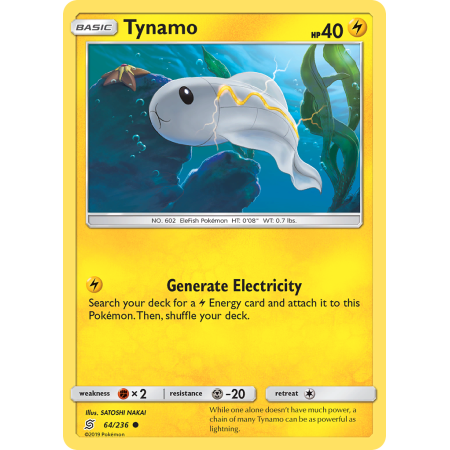 Tynamo (Reverse Holo)