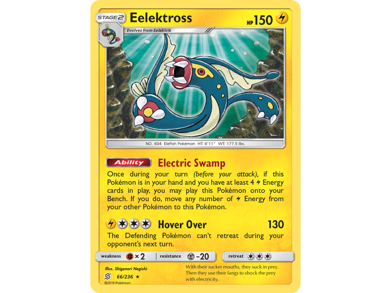 Eelektross (Reverse Holo)
