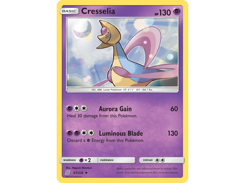 Cresselia (Reverse Holo)