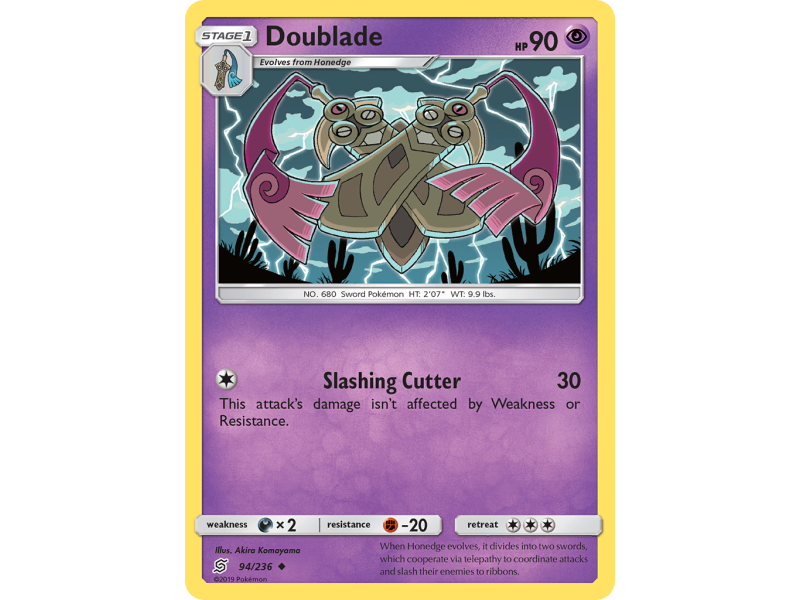 Doublade (Reverse Holo)