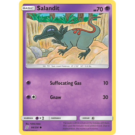 Salandit (Reverse Holo)