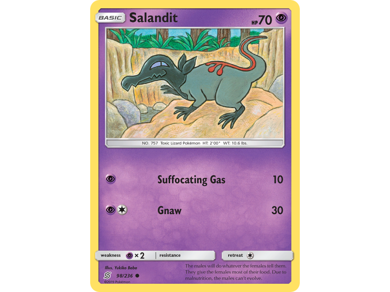 Salandit (Reverse Holo)