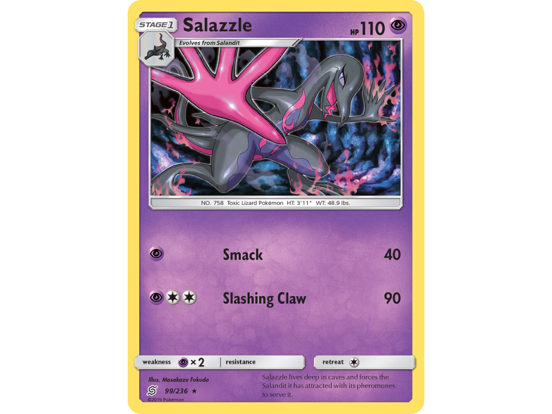 Salazzle (Reverse Holo)