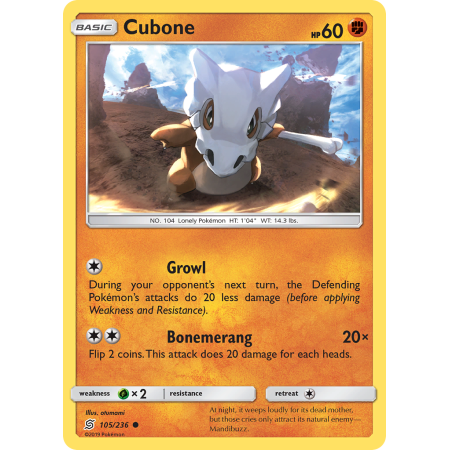Cubone (Reverse Holo)