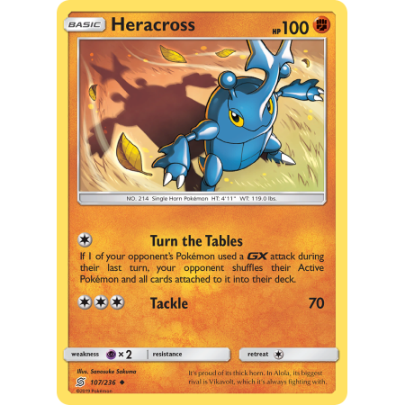 Heracross (Reverse Holo)