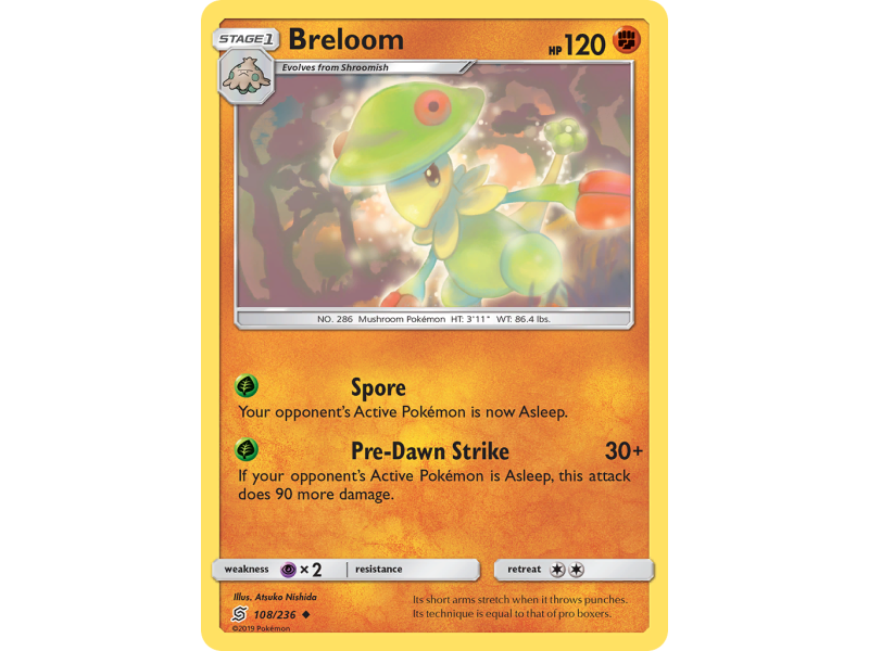 Breloom (Reverse Holo)