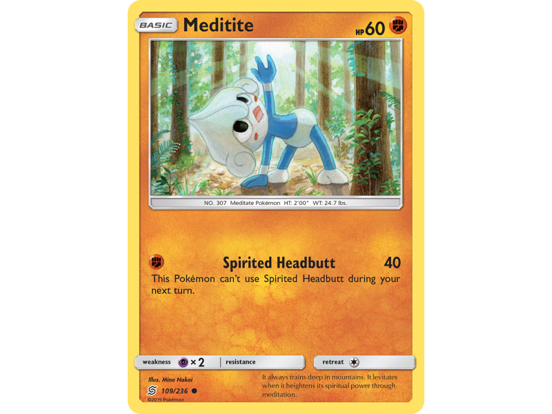 Meditite (Reverse Holo)