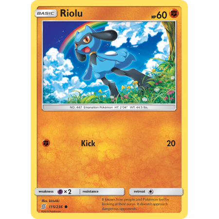 Riolu (Reverse Holo)