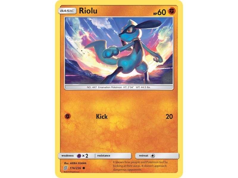 Riolu (Reverse Holo)