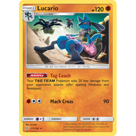 Lucario (Reverse Holo)