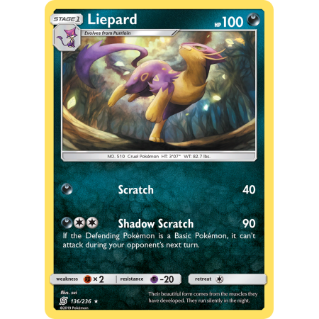 Liepard (Reverse Holo)