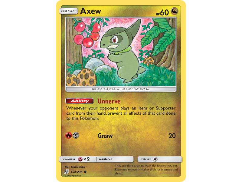 Axew (Reverse Holo)