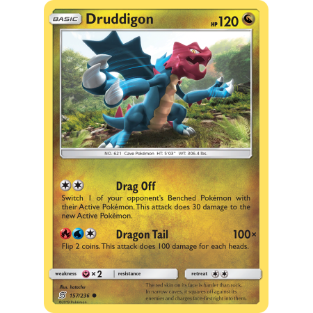 Druddigon (Reverse Holo)