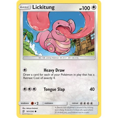Lickitung (Reverse Holo)