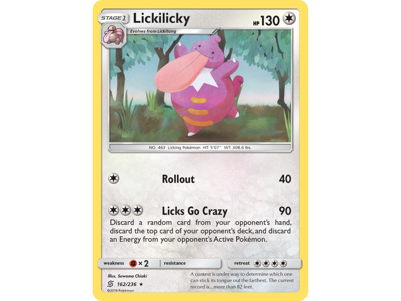 Lickilicky (Reverse Holo)