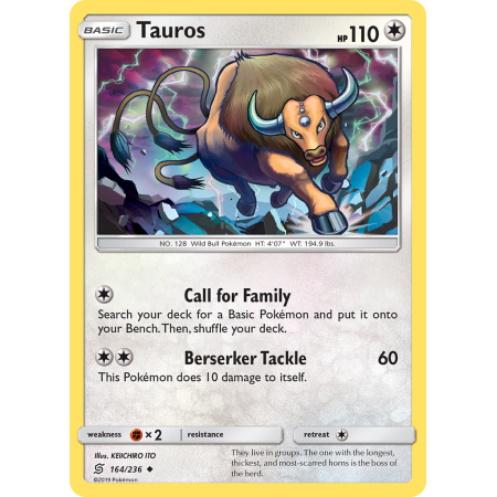 Tauros (Reverse Holo)