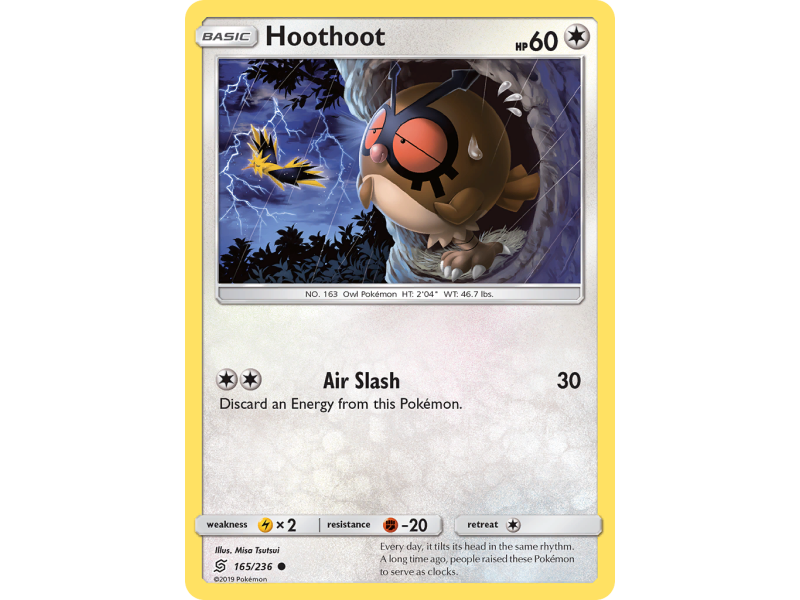 Hoothoot (Reverse Holo)