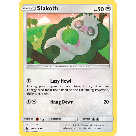 Slakoth (Reverse Holo)