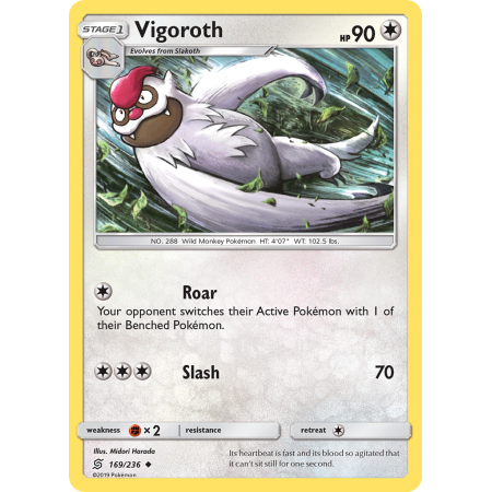 Vigoroth (Reverse Holo)