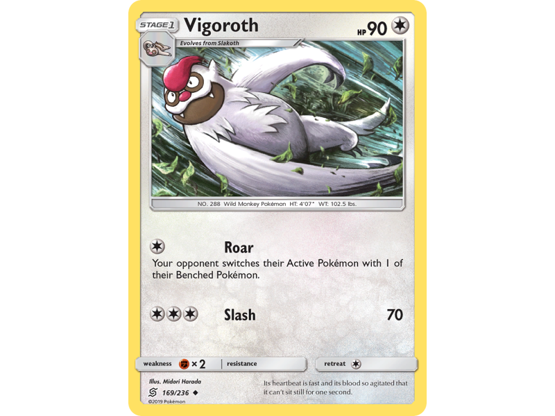 Vigoroth (Reverse Holo)