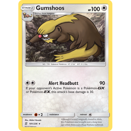 Gumshoos (Reverse Holo)