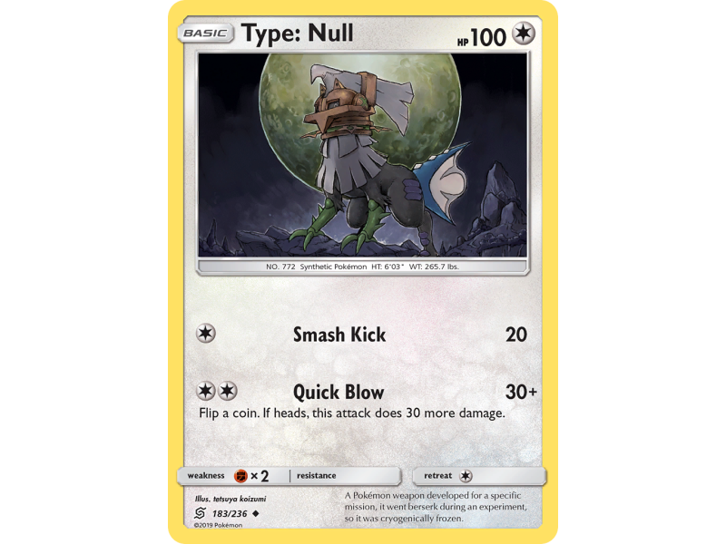 Type: Null (Reverse Holo)