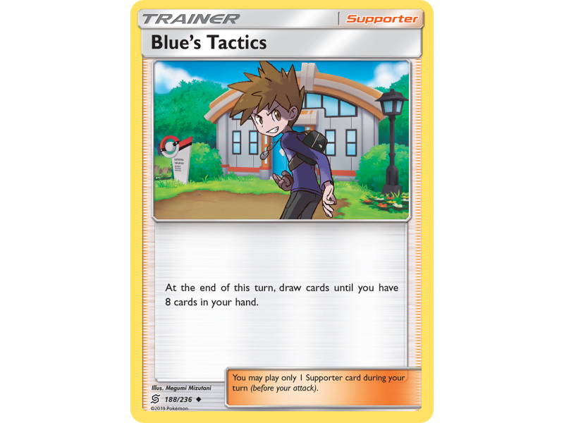 Blue's Tactics (Reverse Holo)