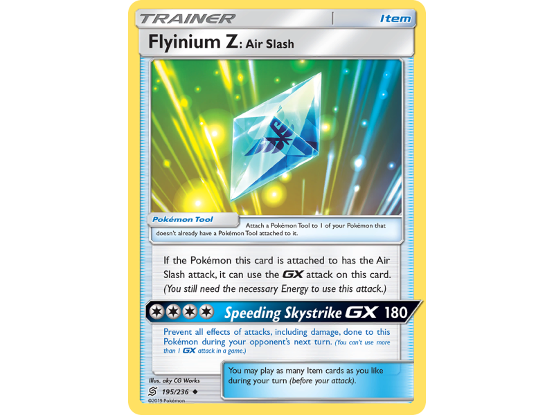 Flyinium Z: Air Slash