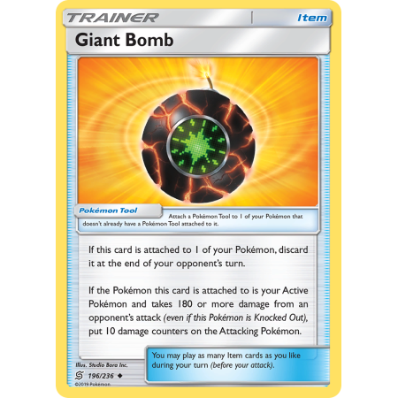 Giant Bomb (Reverse Holo)
