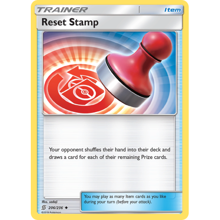 Reset Stamp