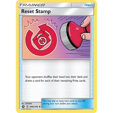Reset Stamp (Reverse Holo)