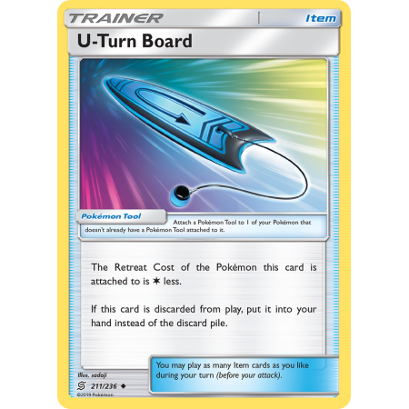 U-Turn Board (Reverse Holo)