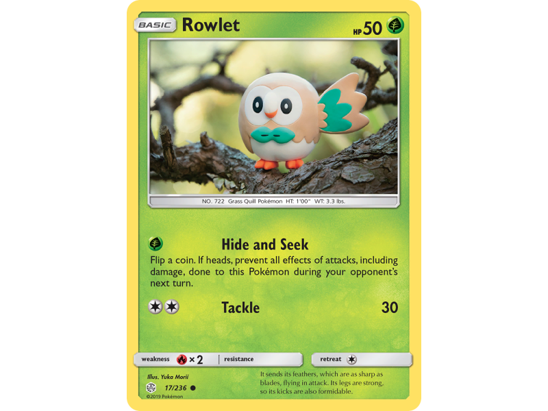 Rowlet (Reverse Holo)