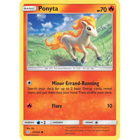 Ponyta (Reverse Holo)