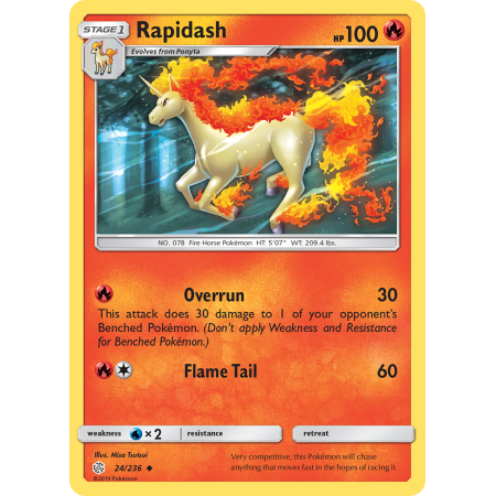 Rapidash (Reverse Holo)
