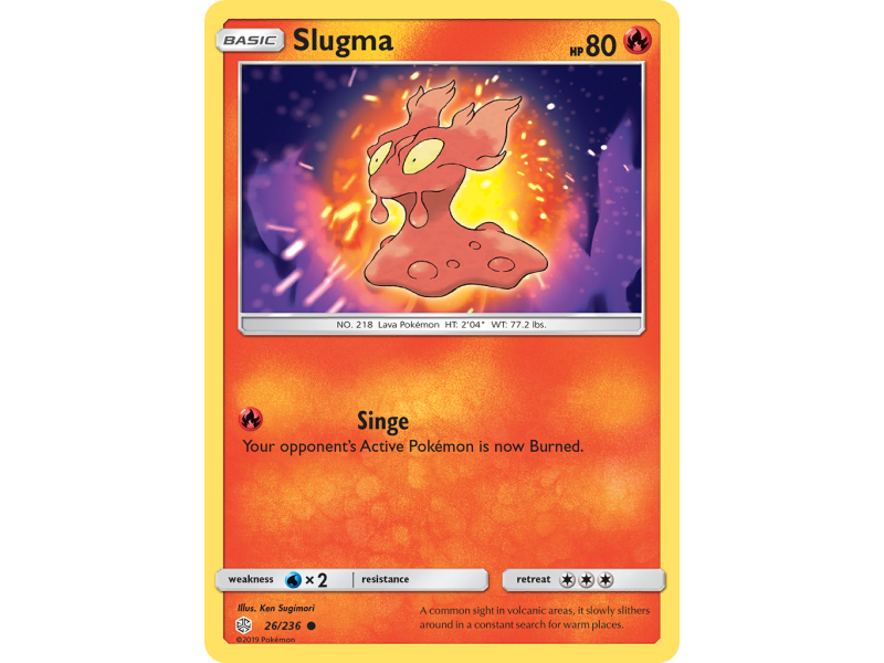 Slugma (Reverse Holo)