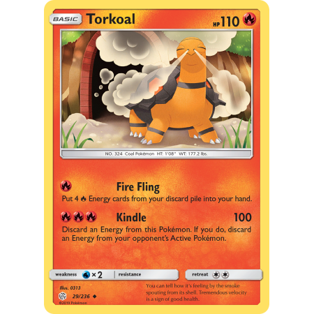 Torkoal (Reverse Holo)