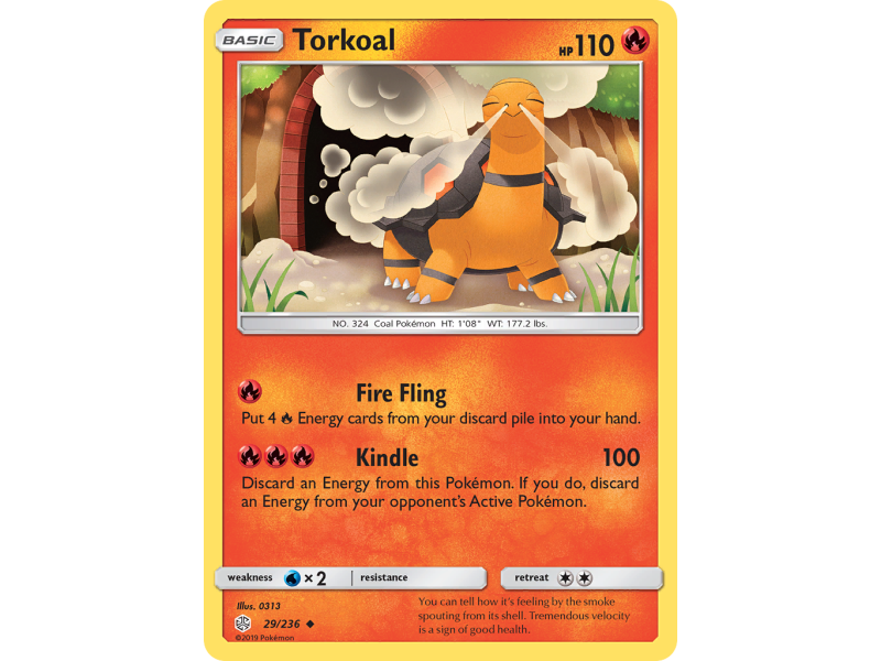 Torkoal (Reverse Holo)