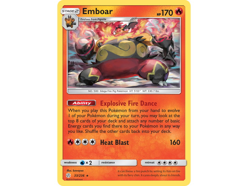 Emboar (Reverse Holo)