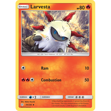 Larvesta (Reverse Holo)