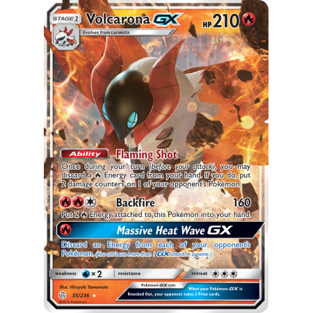 Volcarona-GX (Holo)