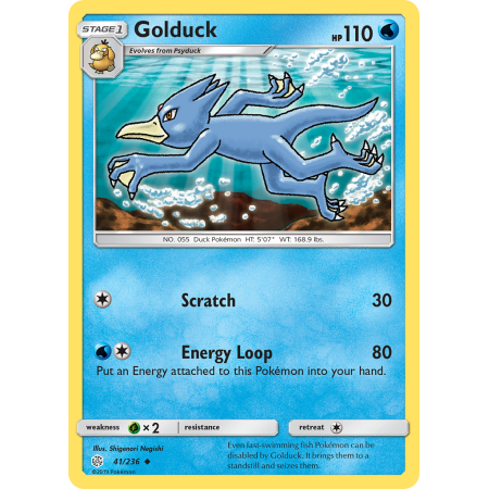 Golduck (Reverse Holo)