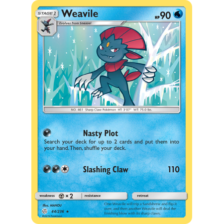 Weavile (Reverse Holo)