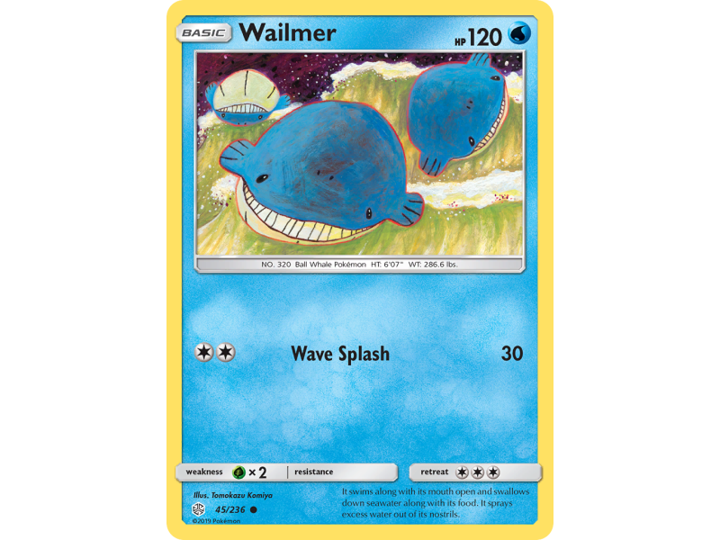 Wailmer (Reverse Holo)