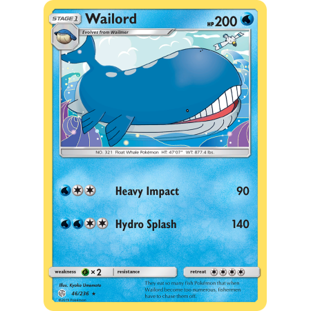 Wailord (Reverse Holo)