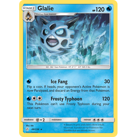 Glalie (Reverse Holo)