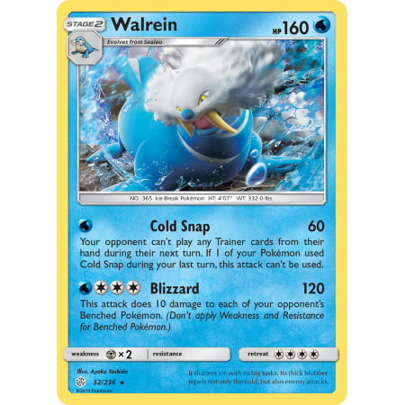 Walrein (Reverse Holo)