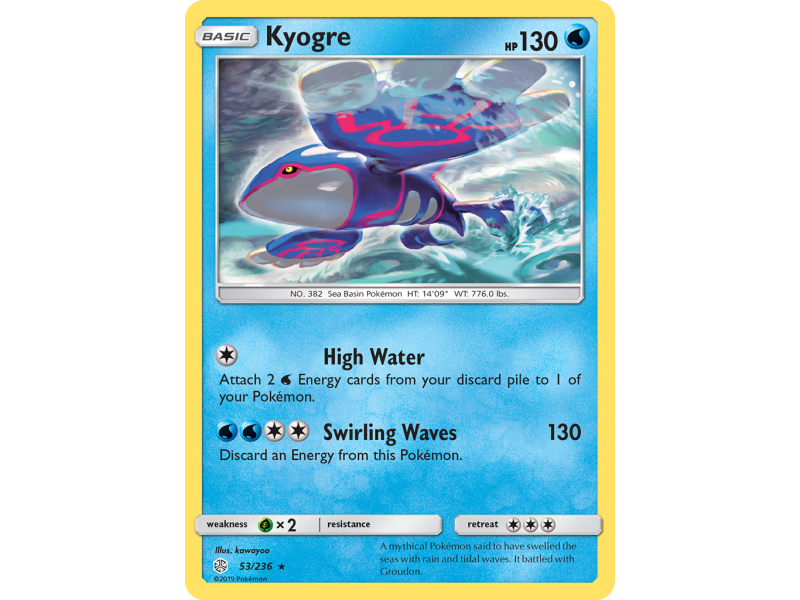 Kyogre (Reverse Holo)